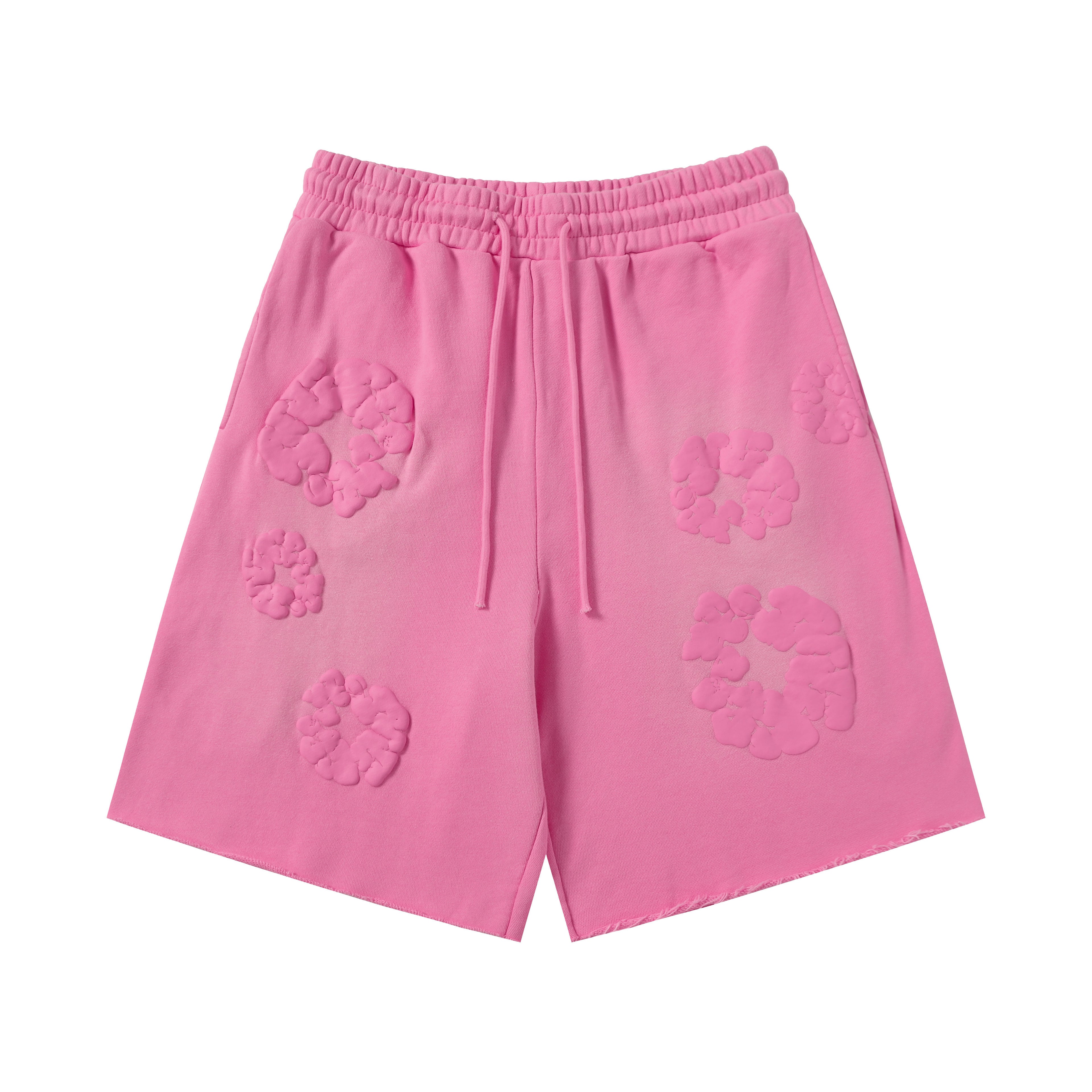 Denim Tears Cotton Wreath Sweatshorts Pink/Pink