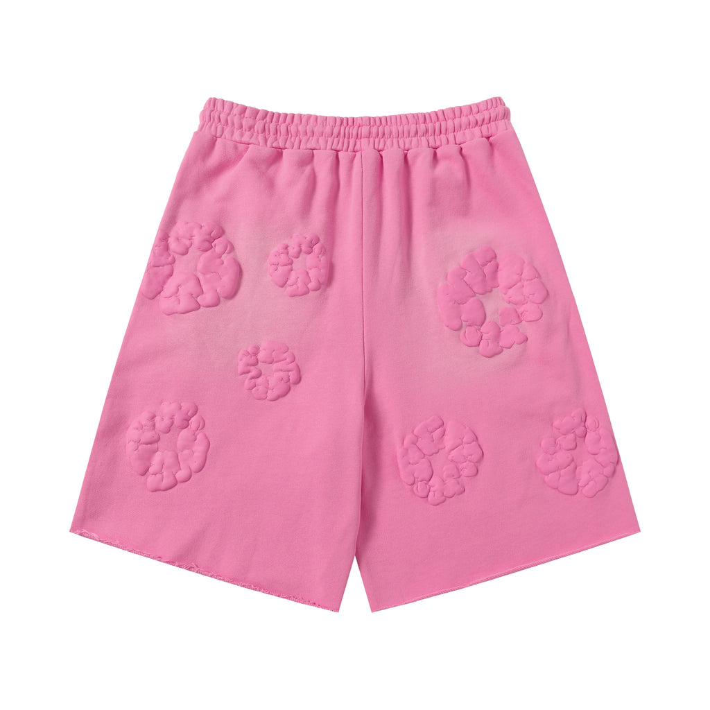 Denim Tears Cotton Wreath Sweatshorts Pink/Pink