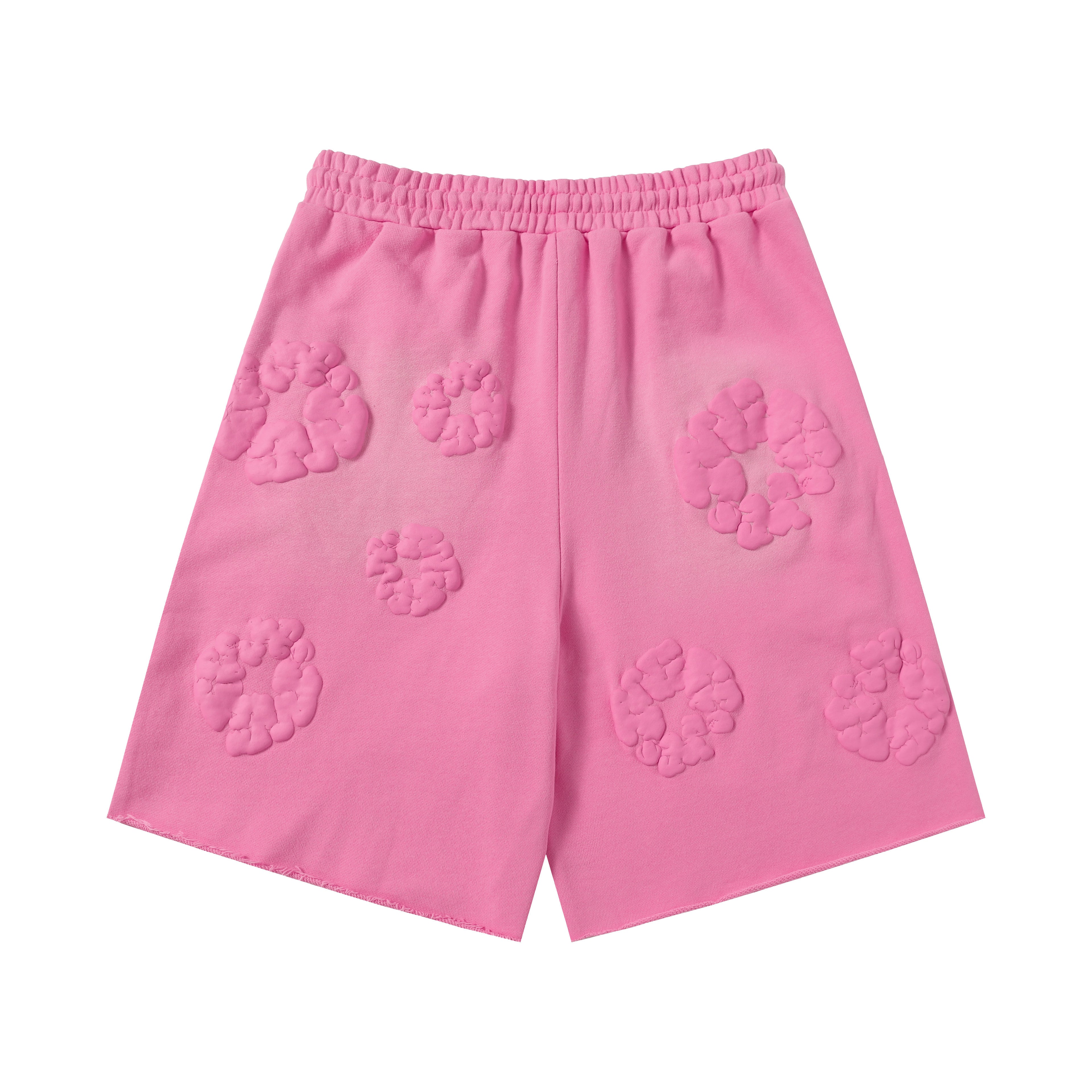 Denim Tears Cotton Wreath Sweatshorts Pink/Pink