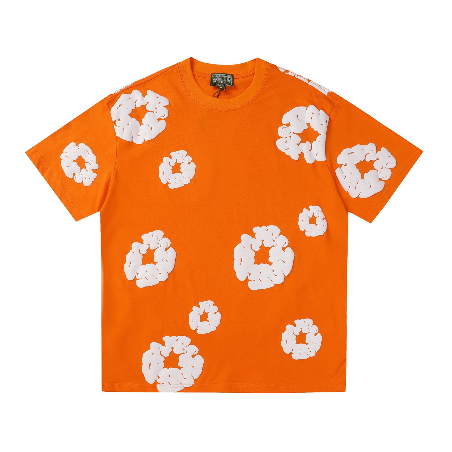 Camisa Denim Tears  Cotton Wreath Tee - (Naranja)