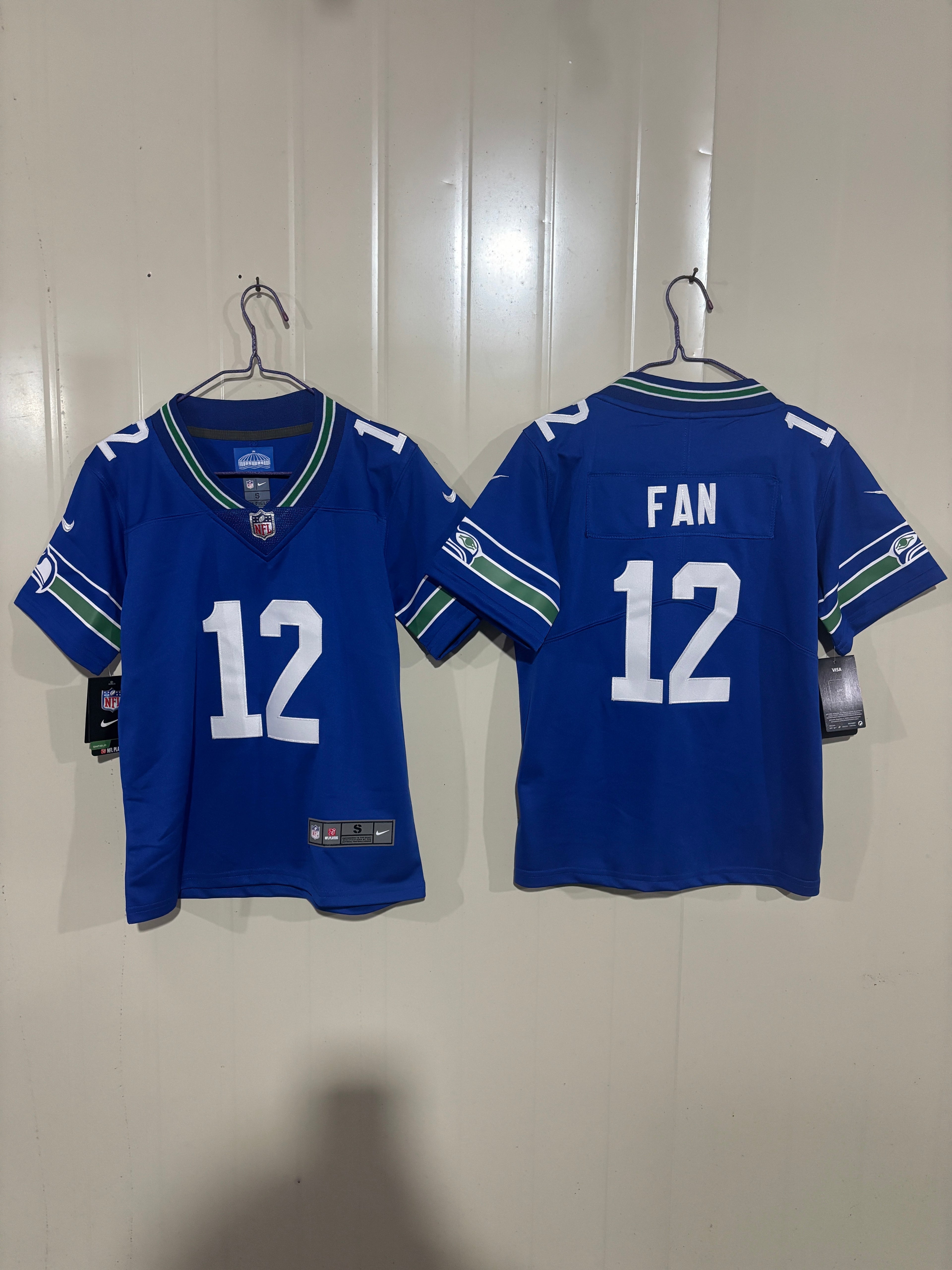 NFL Seattle Seahawks "12 Fan" Nike Home Game Jersey