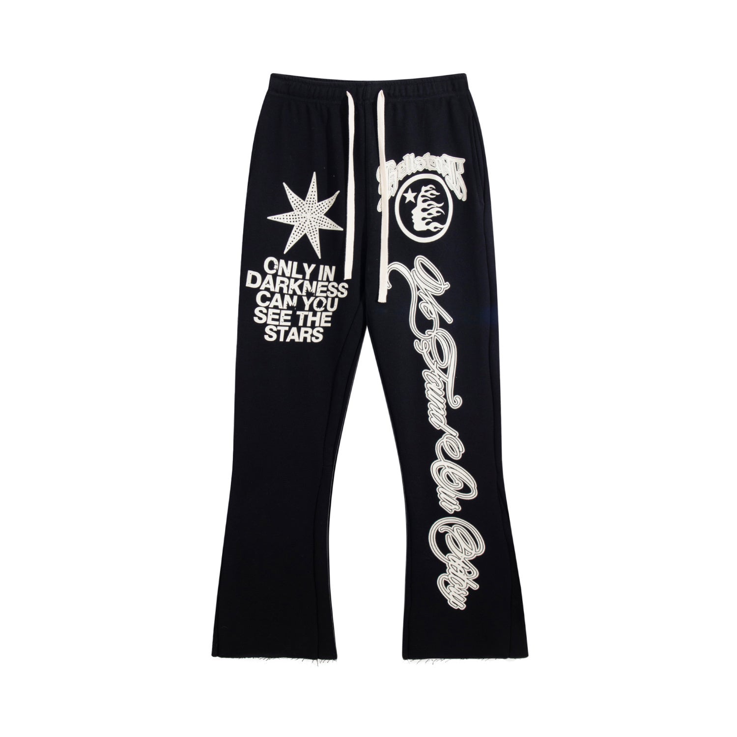 Sweatpants Hellstar Black "See the Stars" Flare
