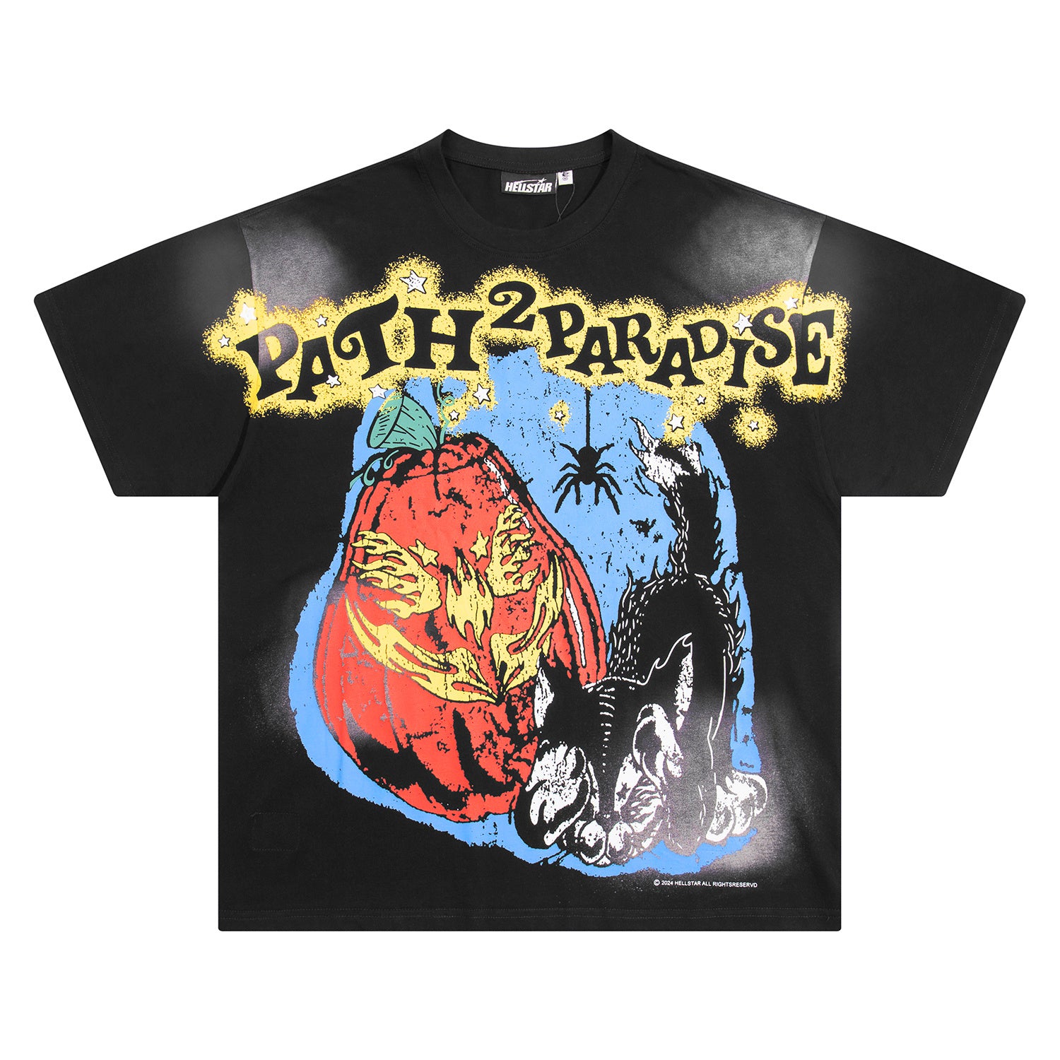 Hellstar "Path 2 Paradise" Pumpkin Tee