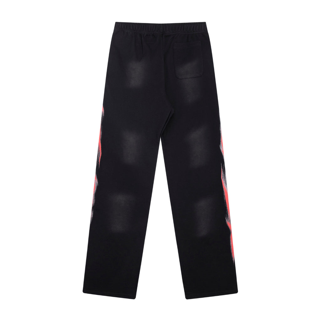 Sweatpants Hellstar Athletics Black "Pink Bolt"
