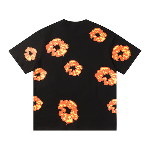 Camisa Denim Tears  Cotton Wreath Tee (Fire/Orange).