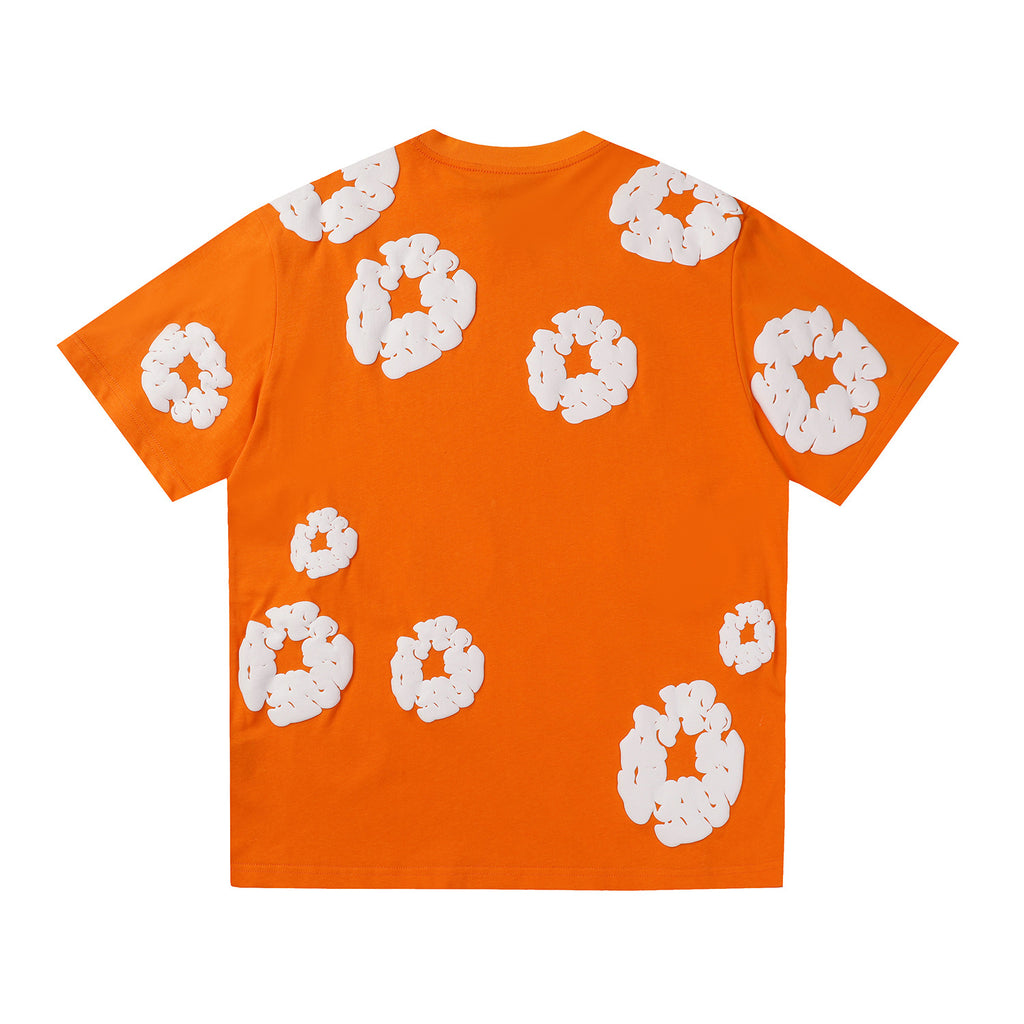 Camisa Denim Tears  Cotton Wreath Tee - (Naranja)