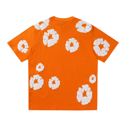Camisa Denim Tears  Cotton Wreath Tee - (Naranja)