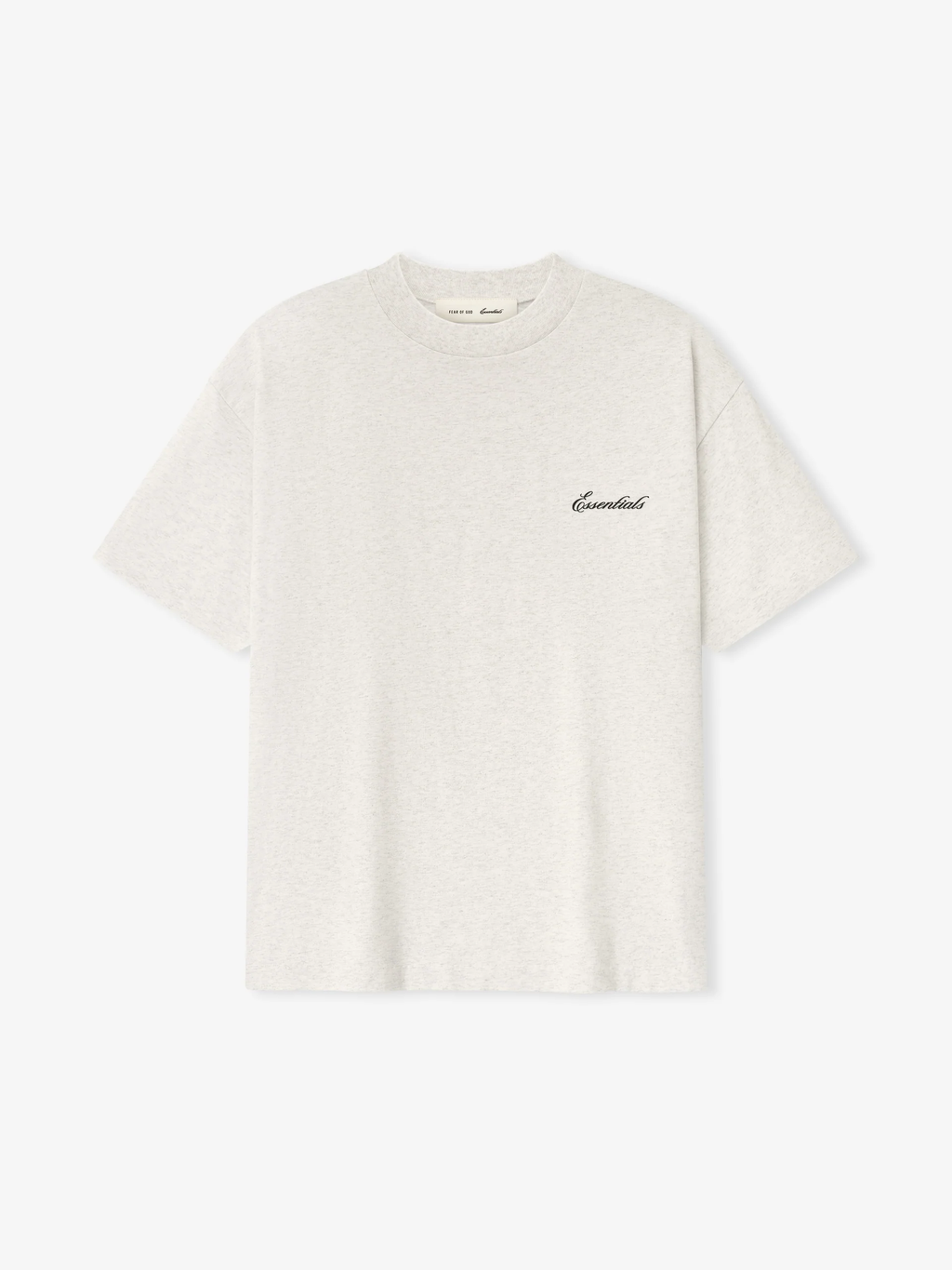 Essentials Playera Script Logo Chest Tee.
