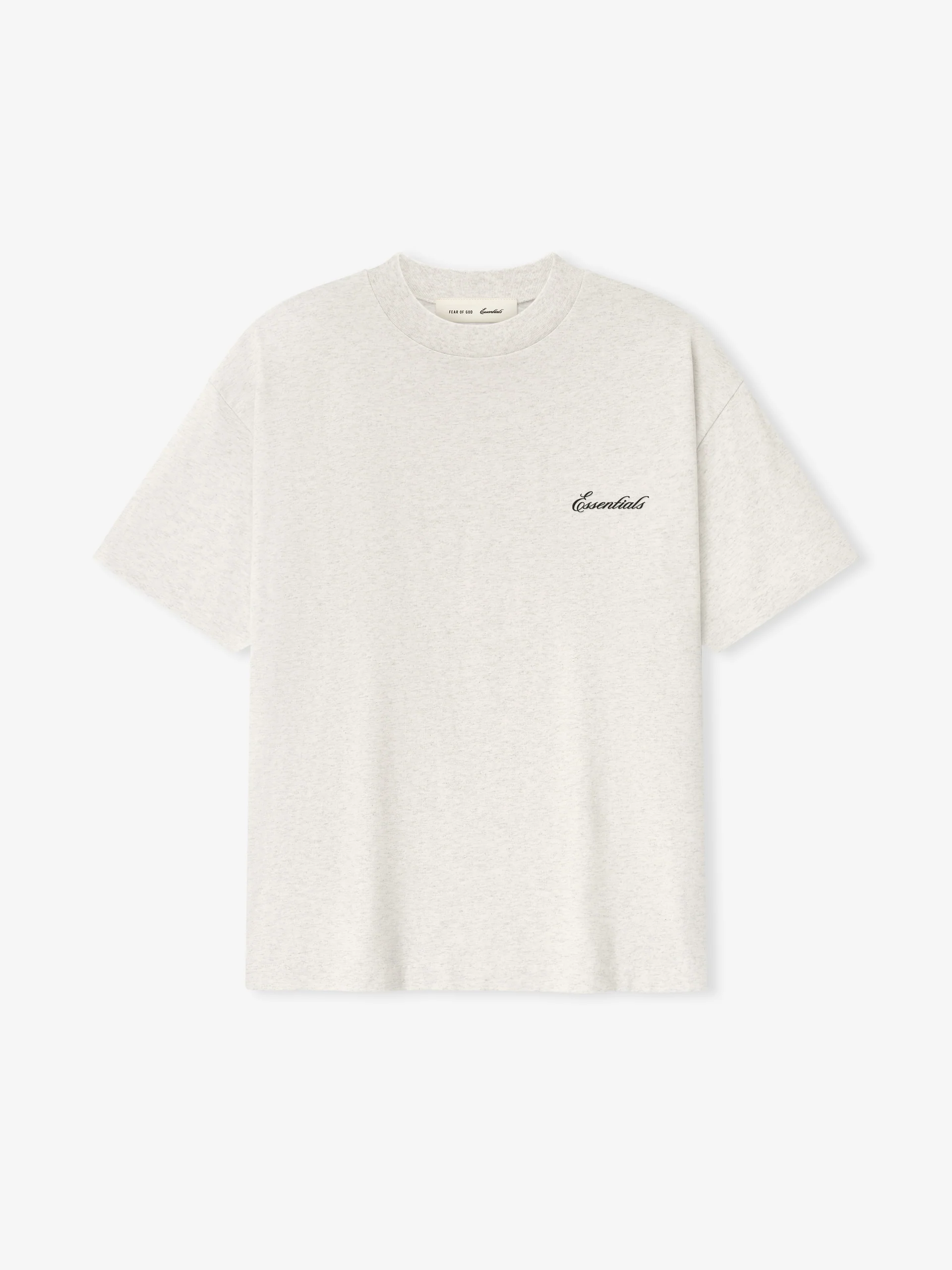 Essentials Playera Script Logo Chest Tee.
