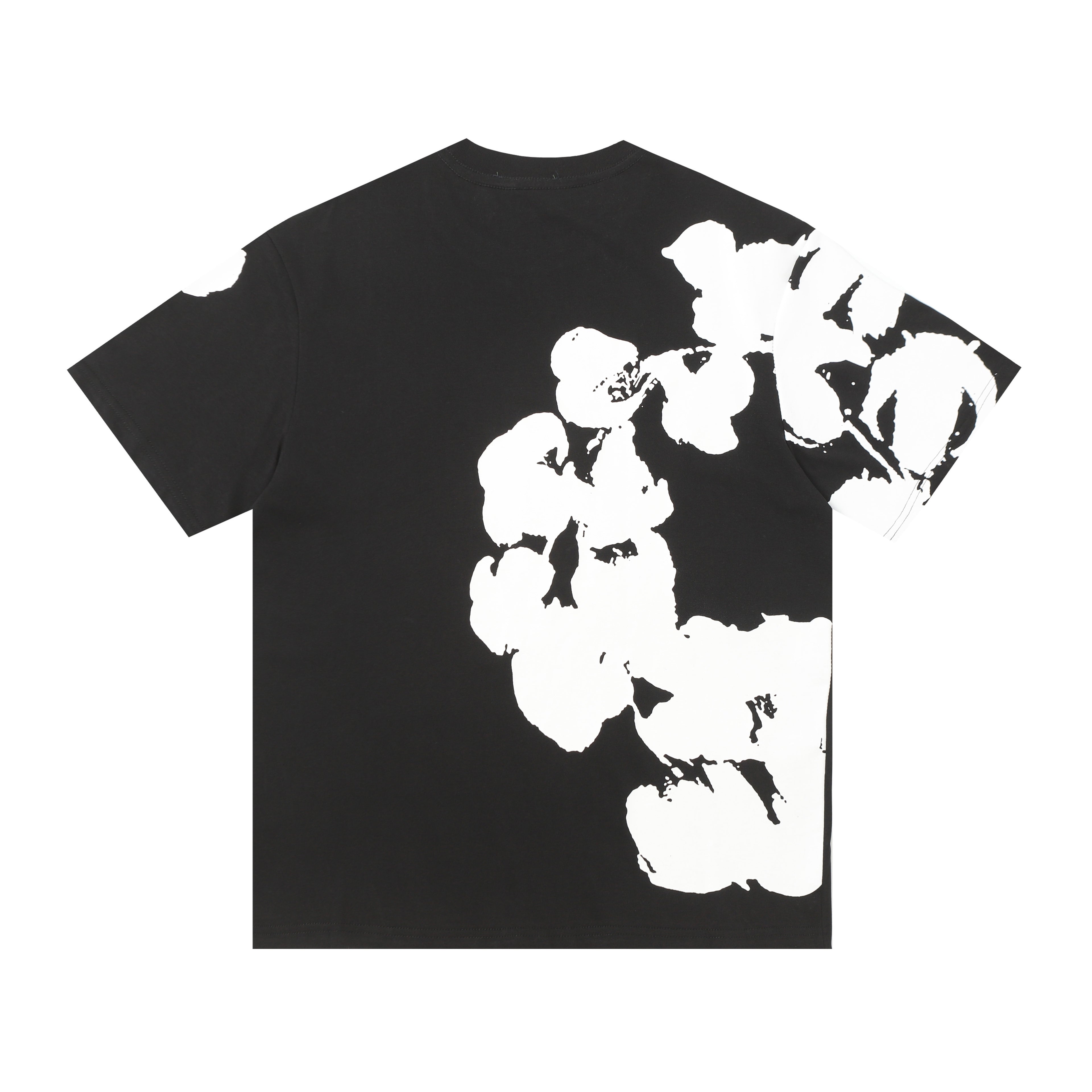 Camisa Denim Tears  Orchid Tee x Bstroy Negro/Blanco.