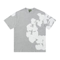 Camisa Denim Tears  Orchid Tee x Bstroy Gris Heather/Blanco