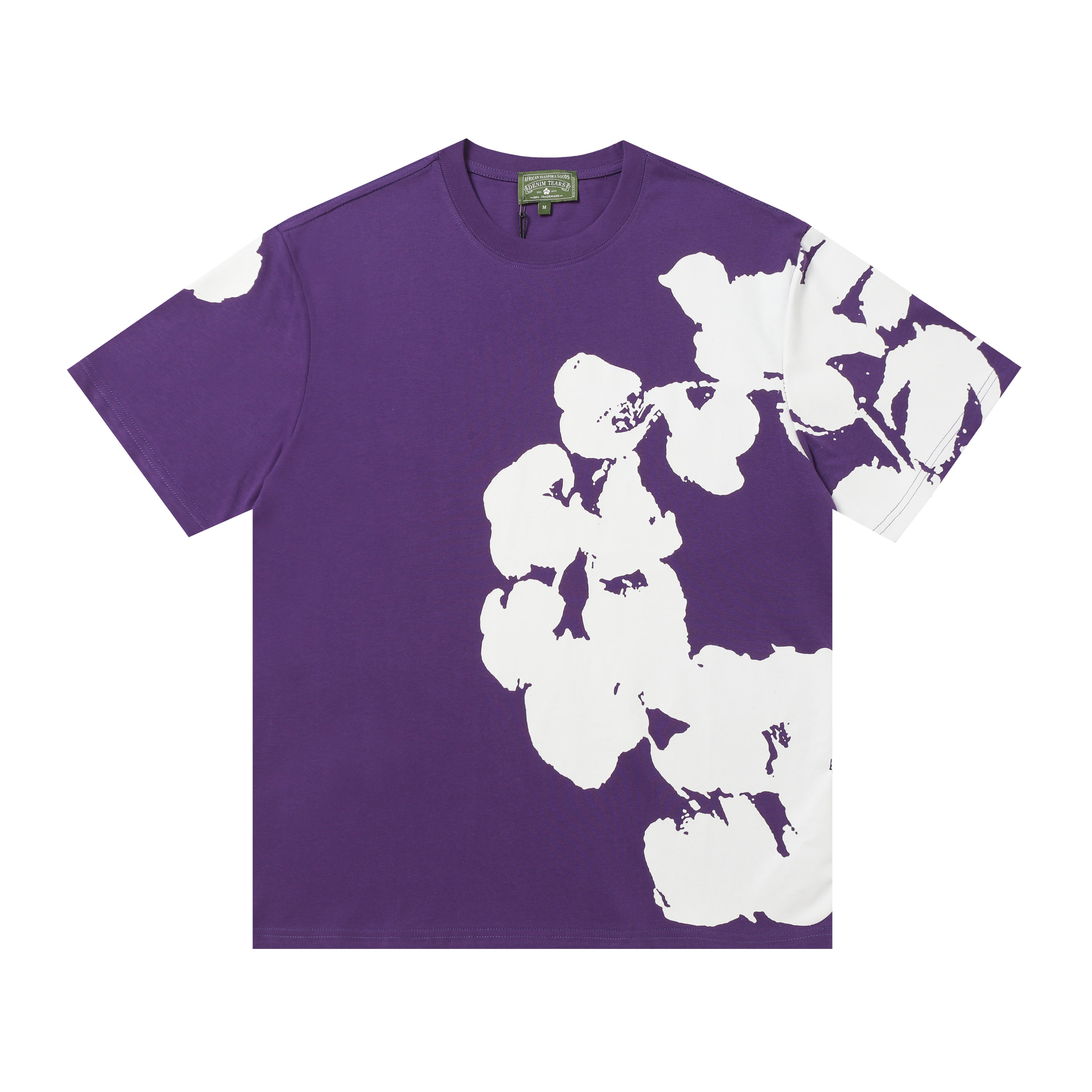 Camisa Denim Tears  Orchid Tee x Bstroy  (Purple)/Blanco