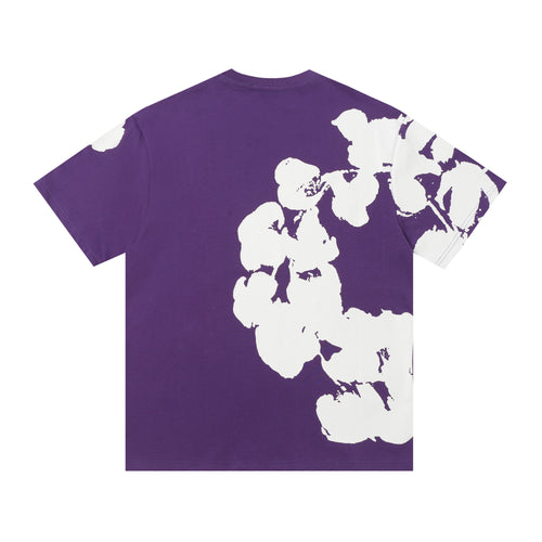 Camisa Denim Tears  Orchid Tee x Bstroy  (Purple)/Blanco