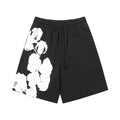 Denim Tears Cotton Wreath Sweatshorts Dark Grey/White