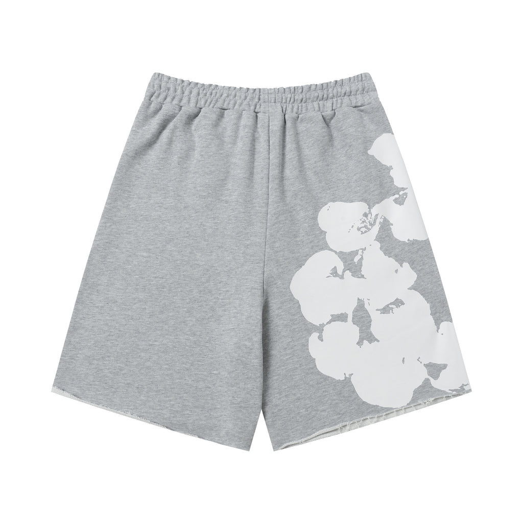 Denim Tears Cotton Wreath Sweatshorts Grey
