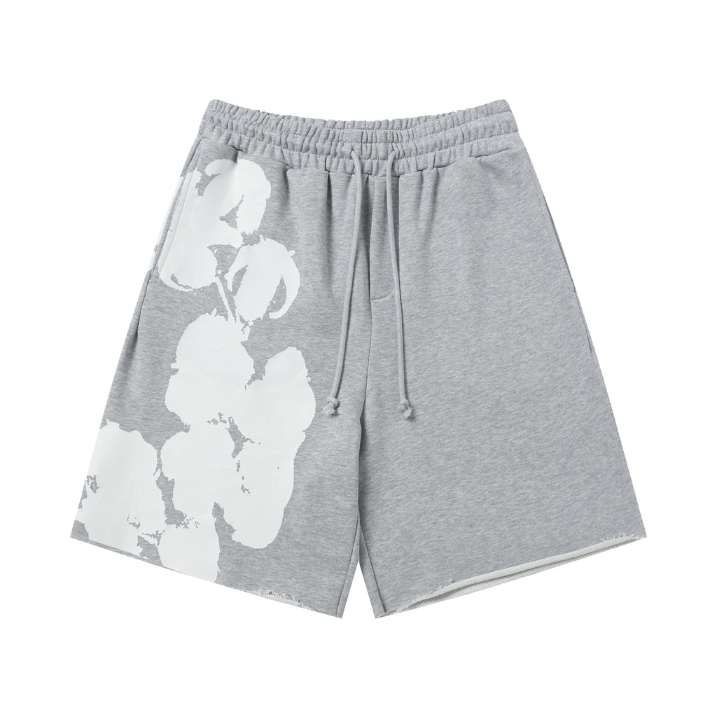Denim Tears Cotton Wreath Sweatshorts Grey