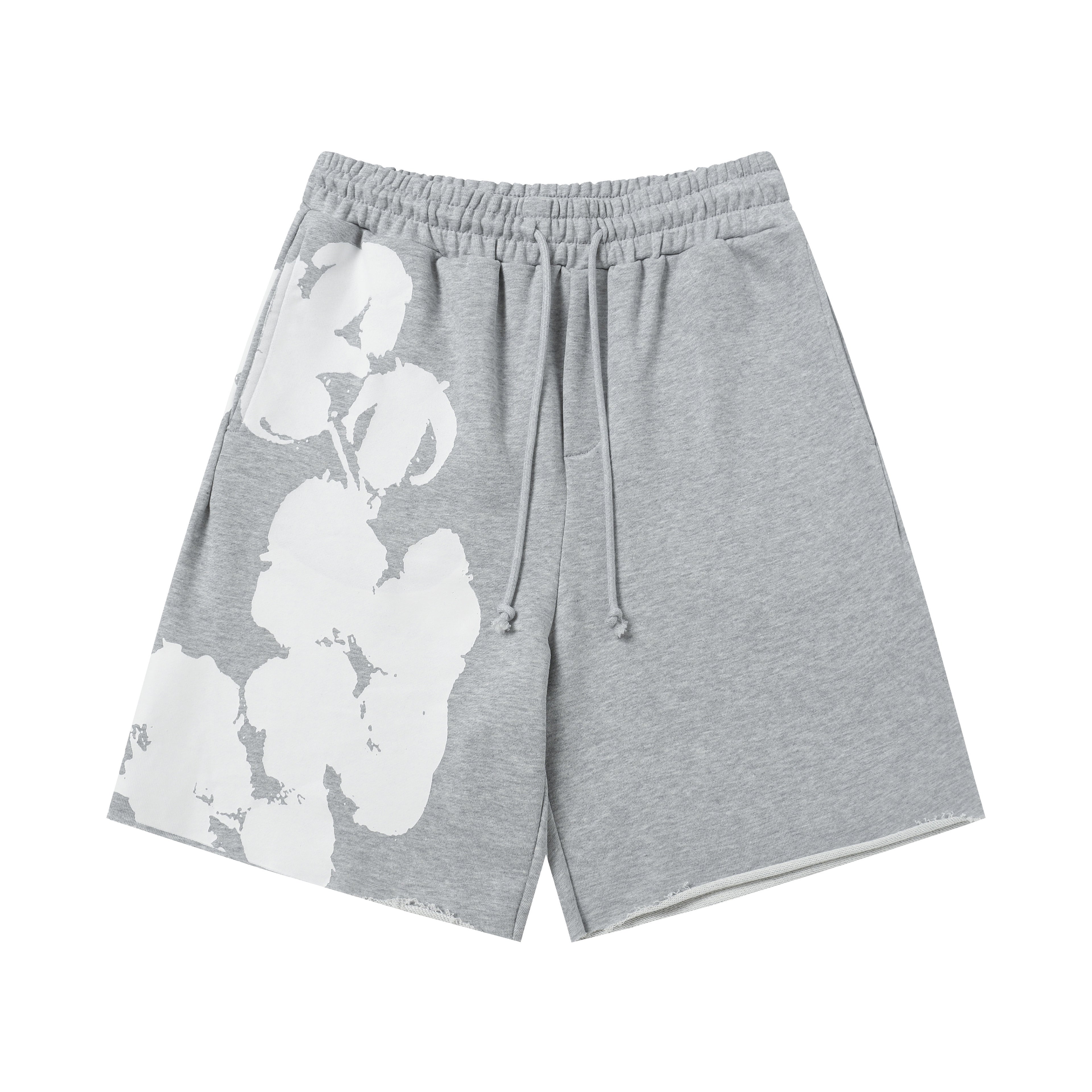 Denim Tears Cotton Wreath Sweatshorts Grey