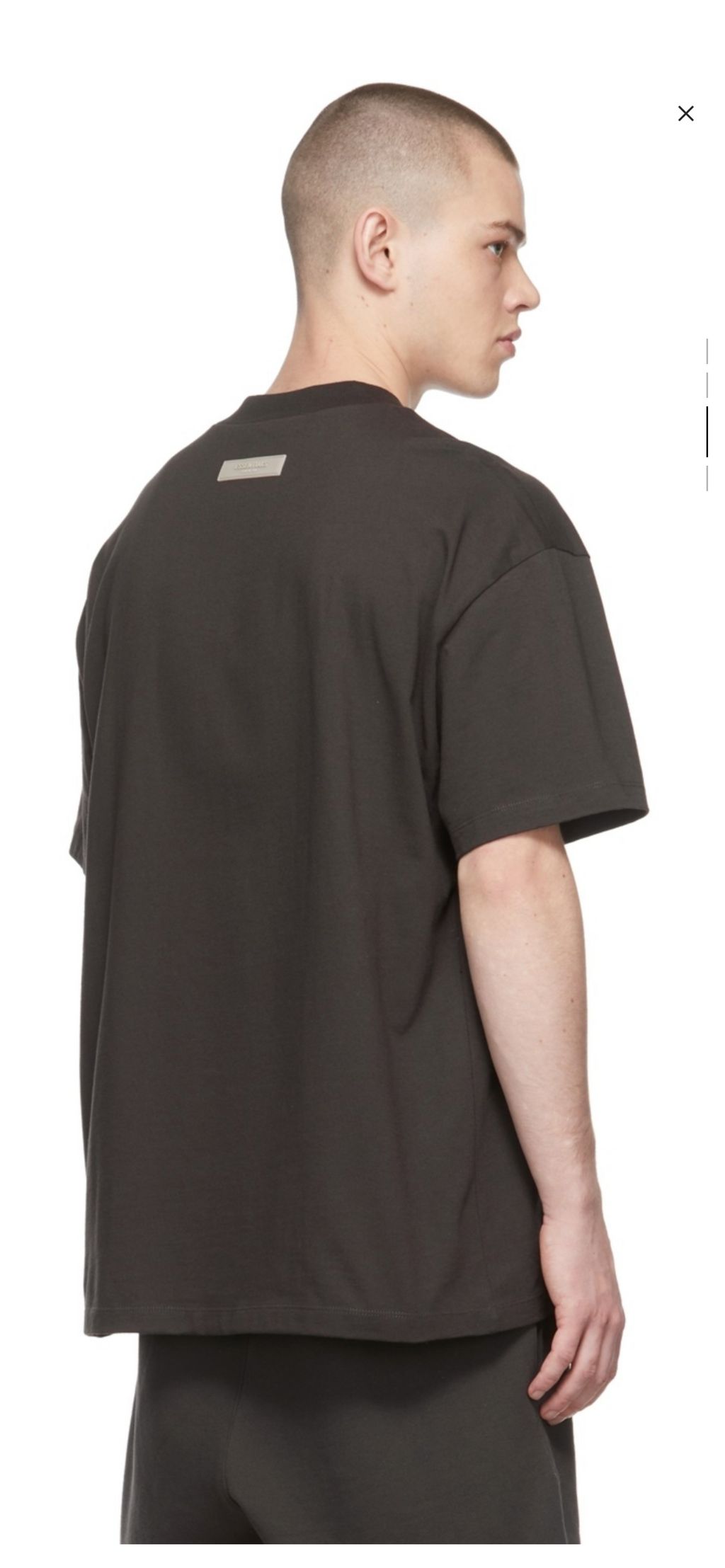 Essentials Playera Fear of God T-Shirt - "1977 Iron"