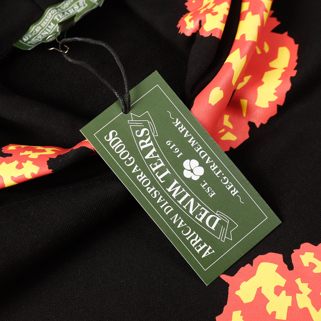 Hoodie Denim Tears Cotton Wreath (Fire Edition)