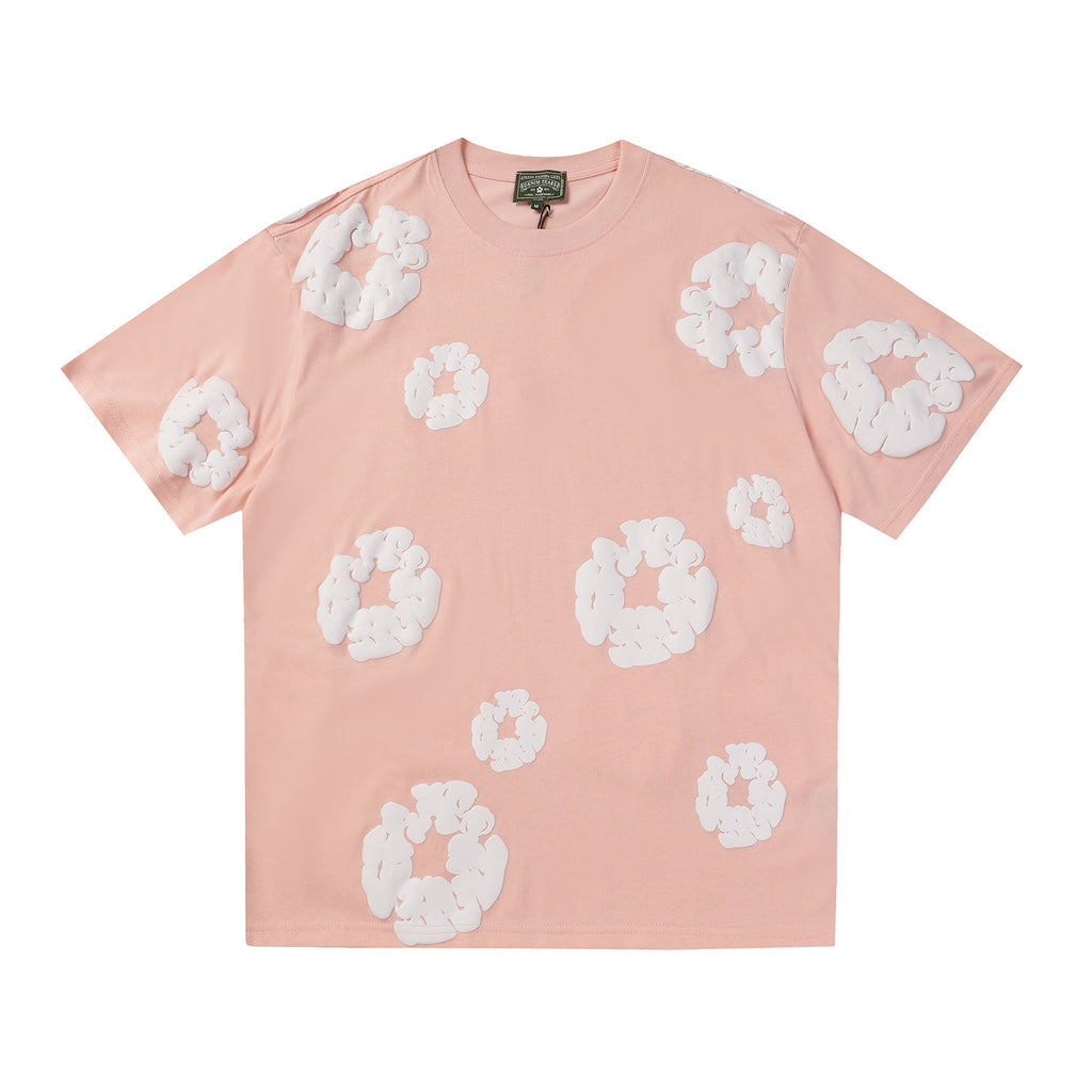Camisa Denim Tears  Cotton Wreath Tee - (Rosa)