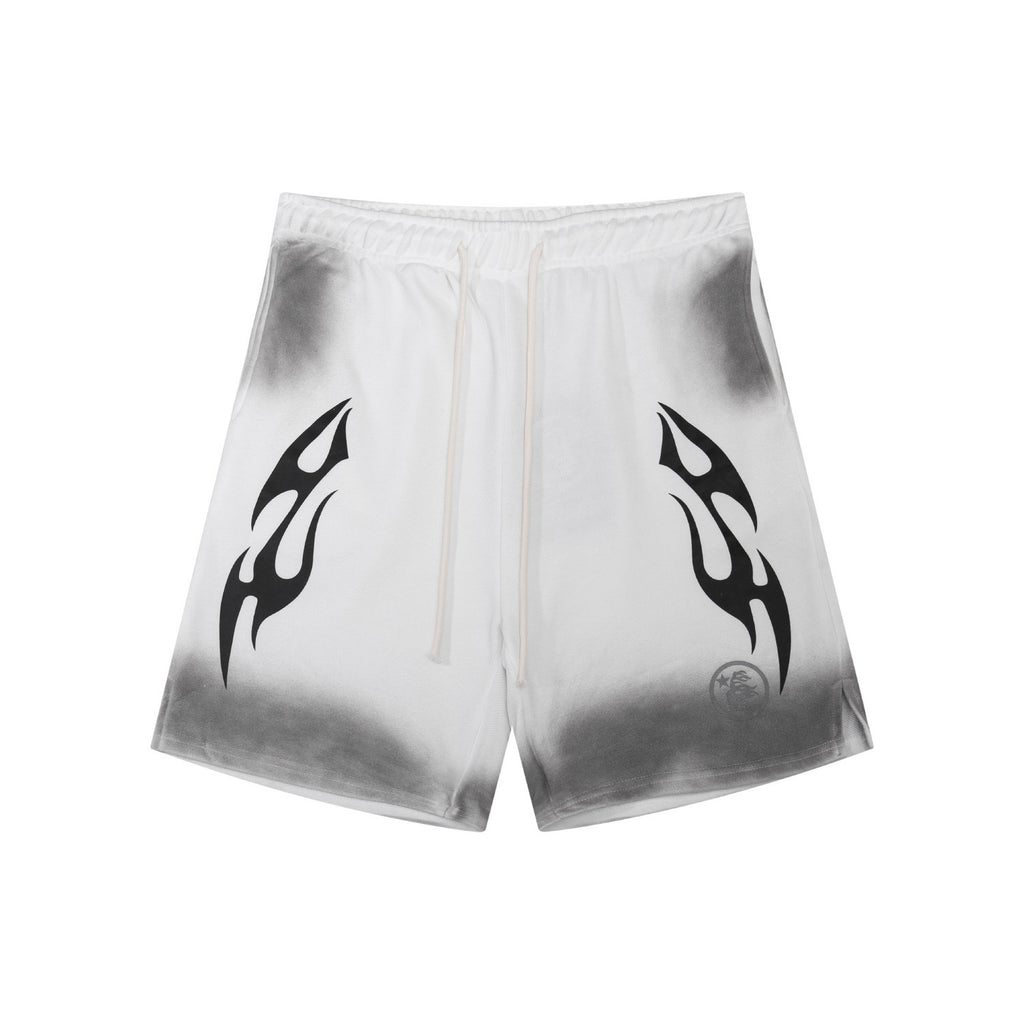 Shorts Hellstar "Monochrome White"