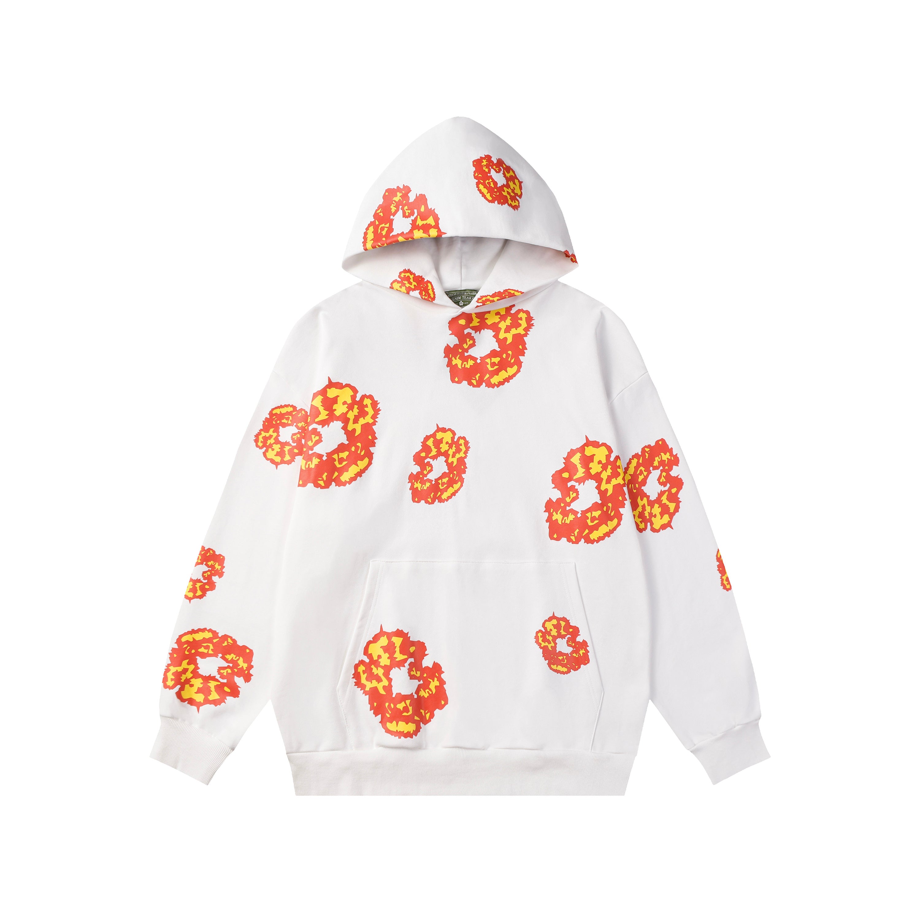 Hoodie Denim Tears Cotton Wreath (White / Fire Edition)