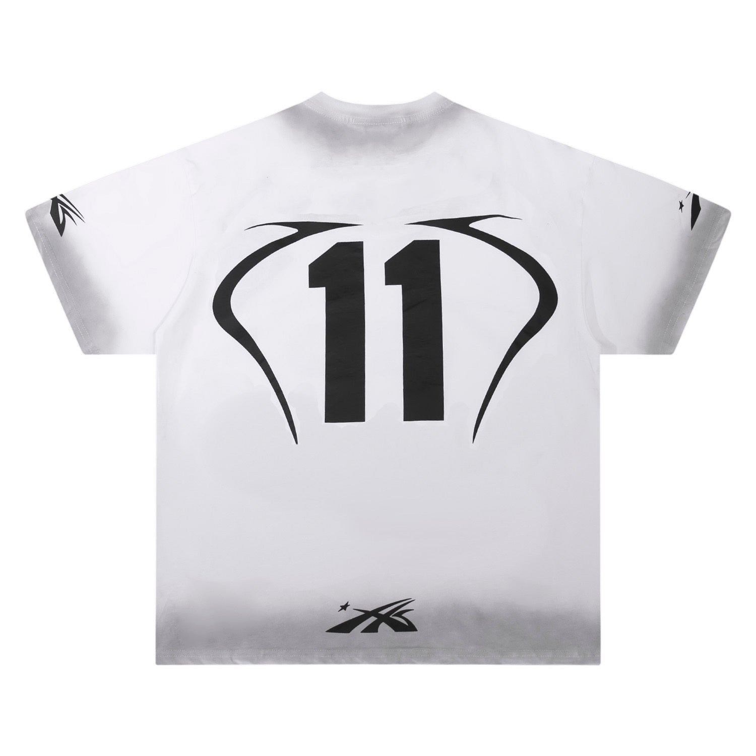 Hellstar Capsule Logo Tee (White/Grey)