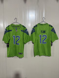 NFL Seattle Seahawks "12 Fan" Nike Alternate Game Jersey (Action Green Edition)