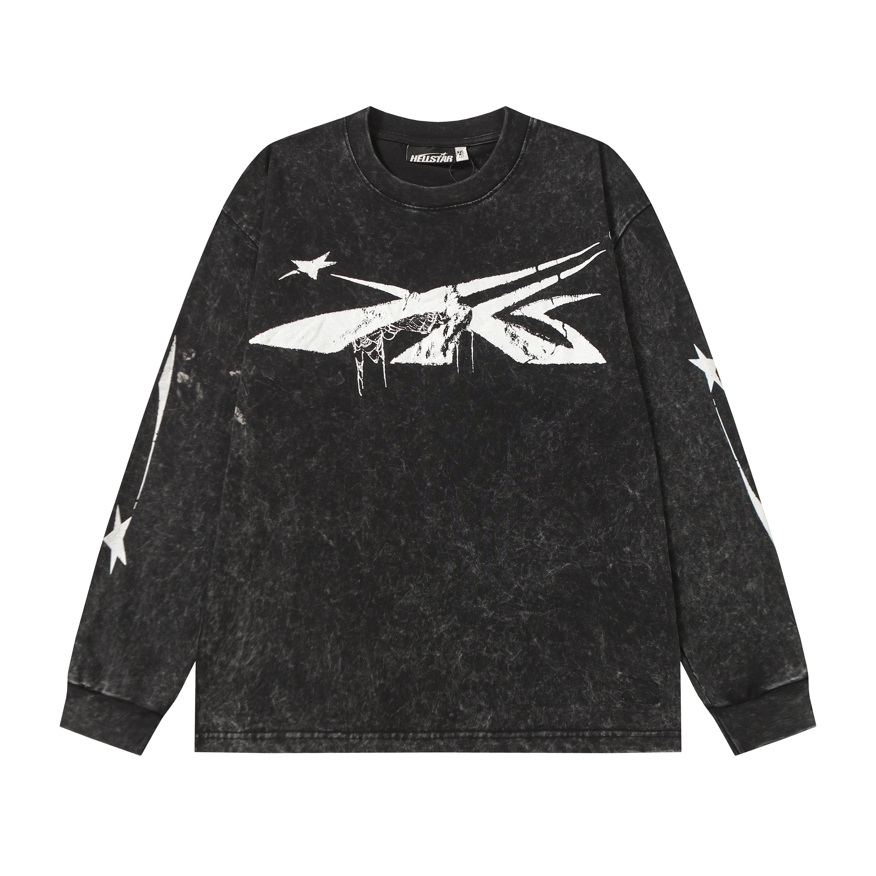 Hoodie Hellstar "Path to Paradise" Black Long Sleeve