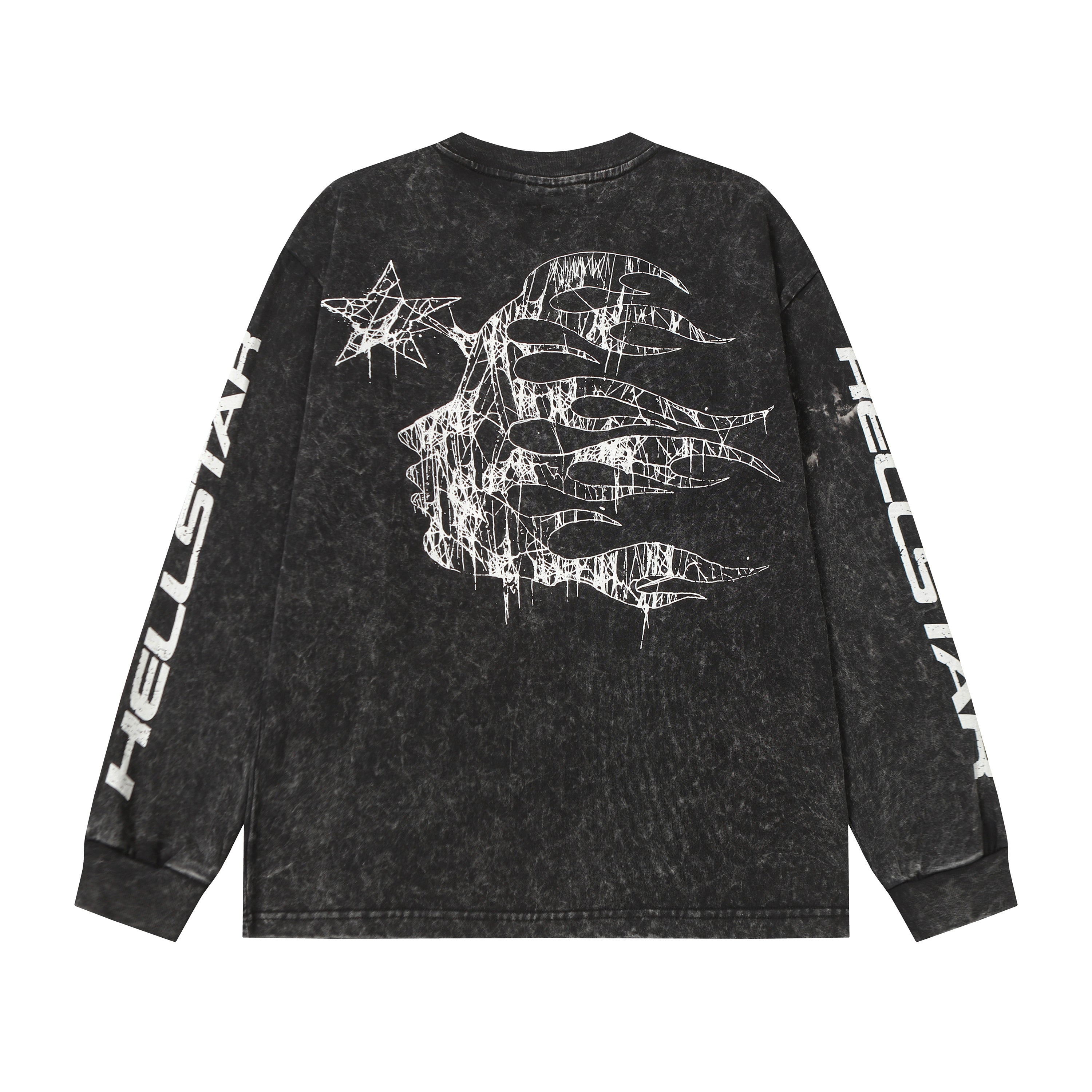 Hoodie Hellstar "Path to Paradise" Black Long Sleeve