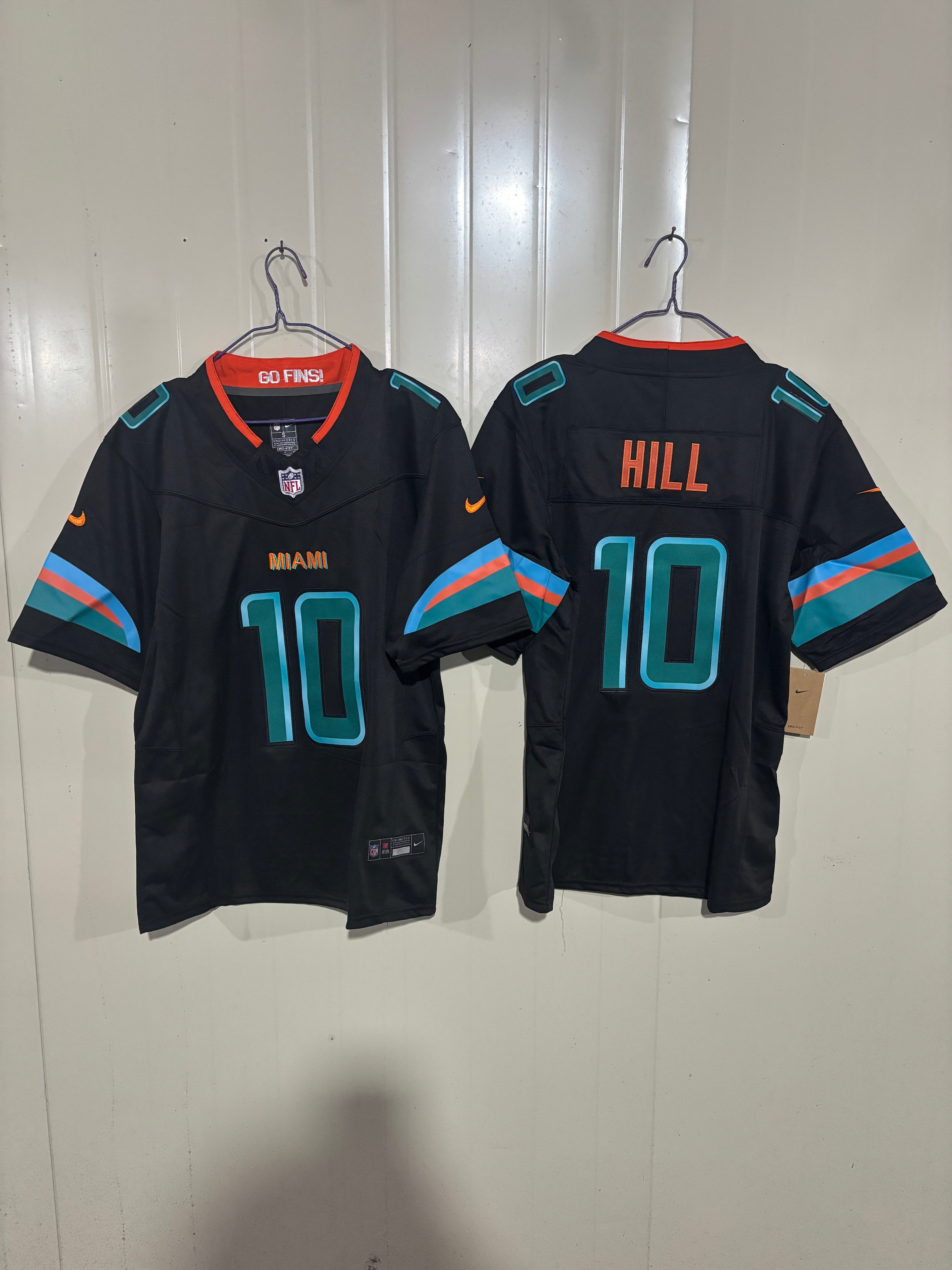 NFL Miami Dolphins Tyreek Hill Nike Alternate Lights Out Jersey