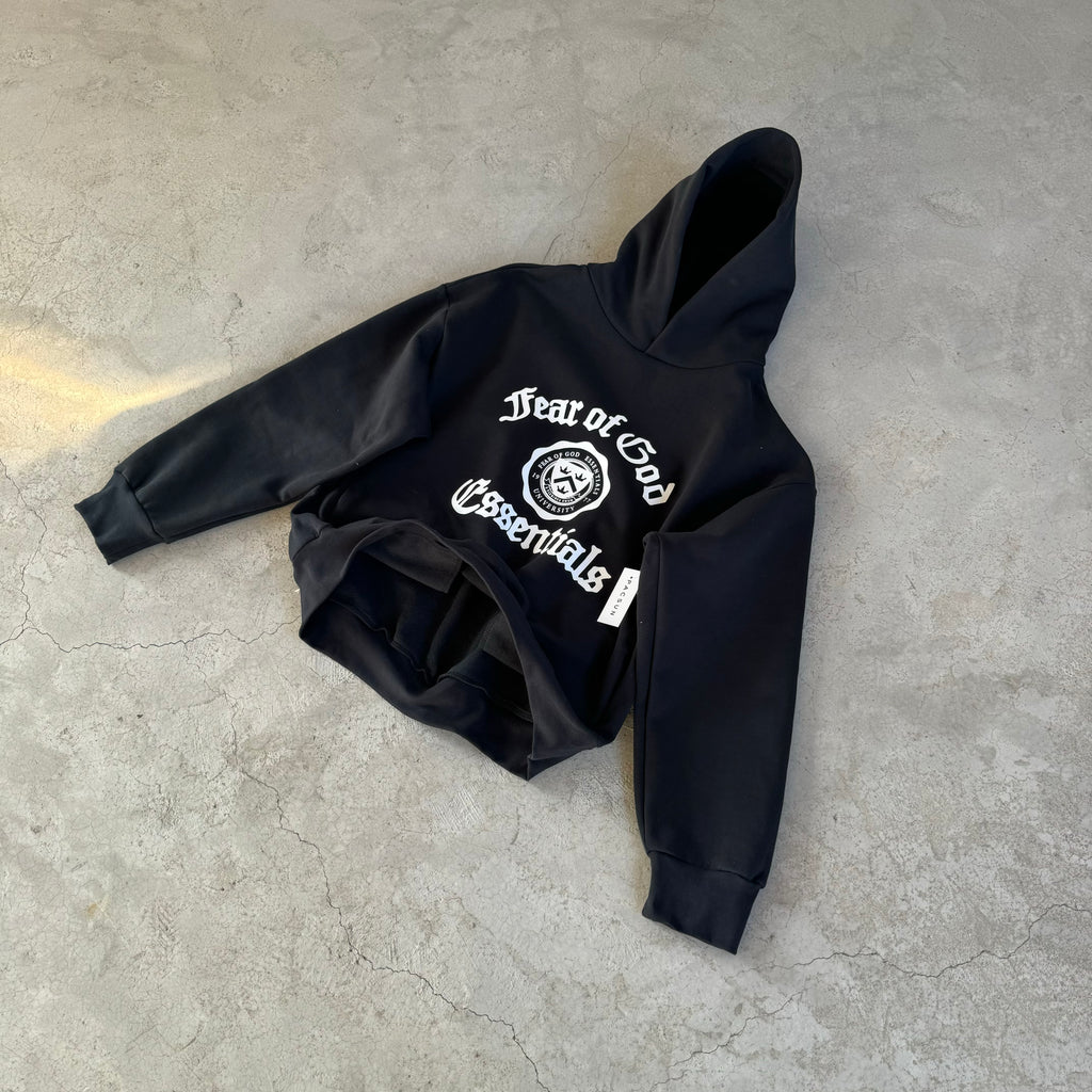 Hoodie Essentials Fear of God - University / Black