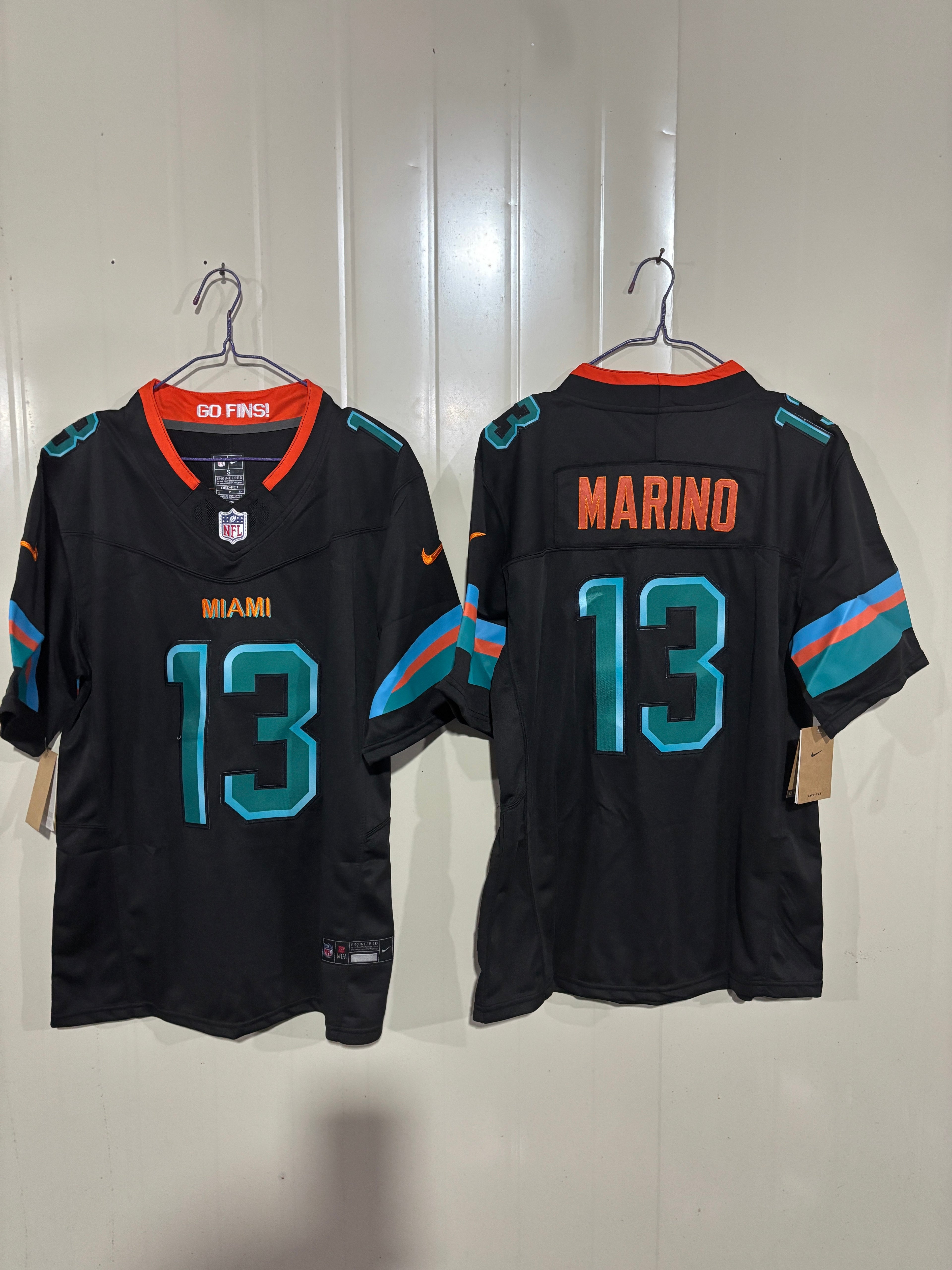 NFL Miami Dolphins Dan Marino Nike Alternate Lights Out Jersey