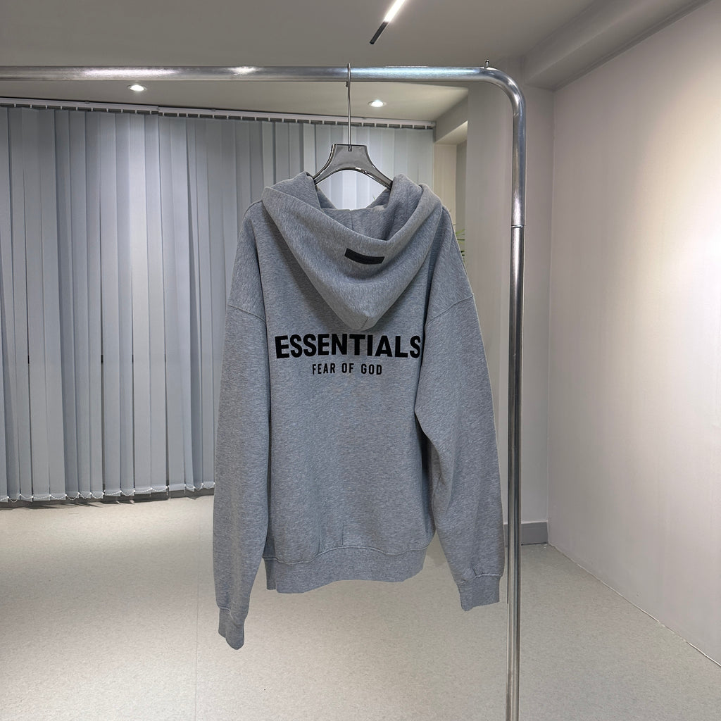Hoodie Essentials Fear of God - Light Heather Grey