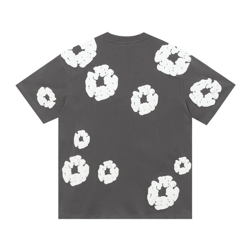 Camisa Denim Tears  Cotton Wreath Tee - Charcoal (Gris Oscuro)