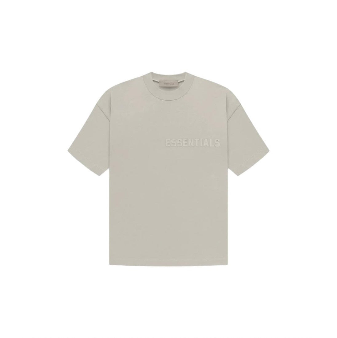 Essentials Playera Fear of God T-Shirt - "Light Oatmeal / Cement"