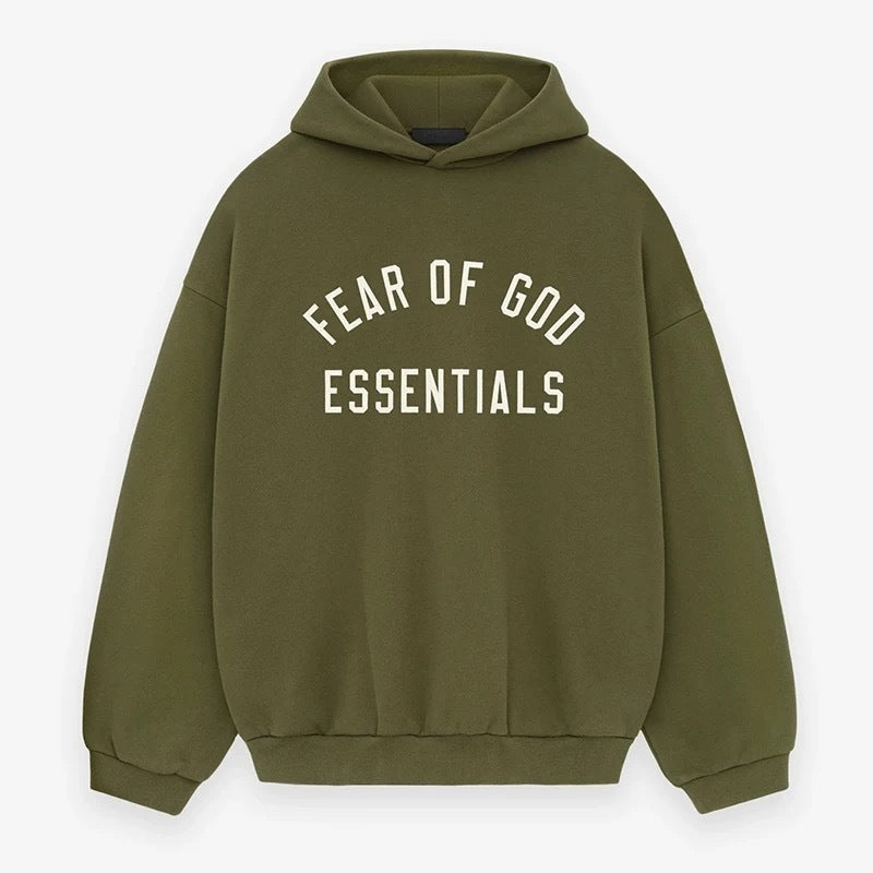 Hoodie Essentials Fear of God - Olive / Khaki