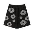 Denim Tears Cotton Wreath Sweatshorts Black/Grey