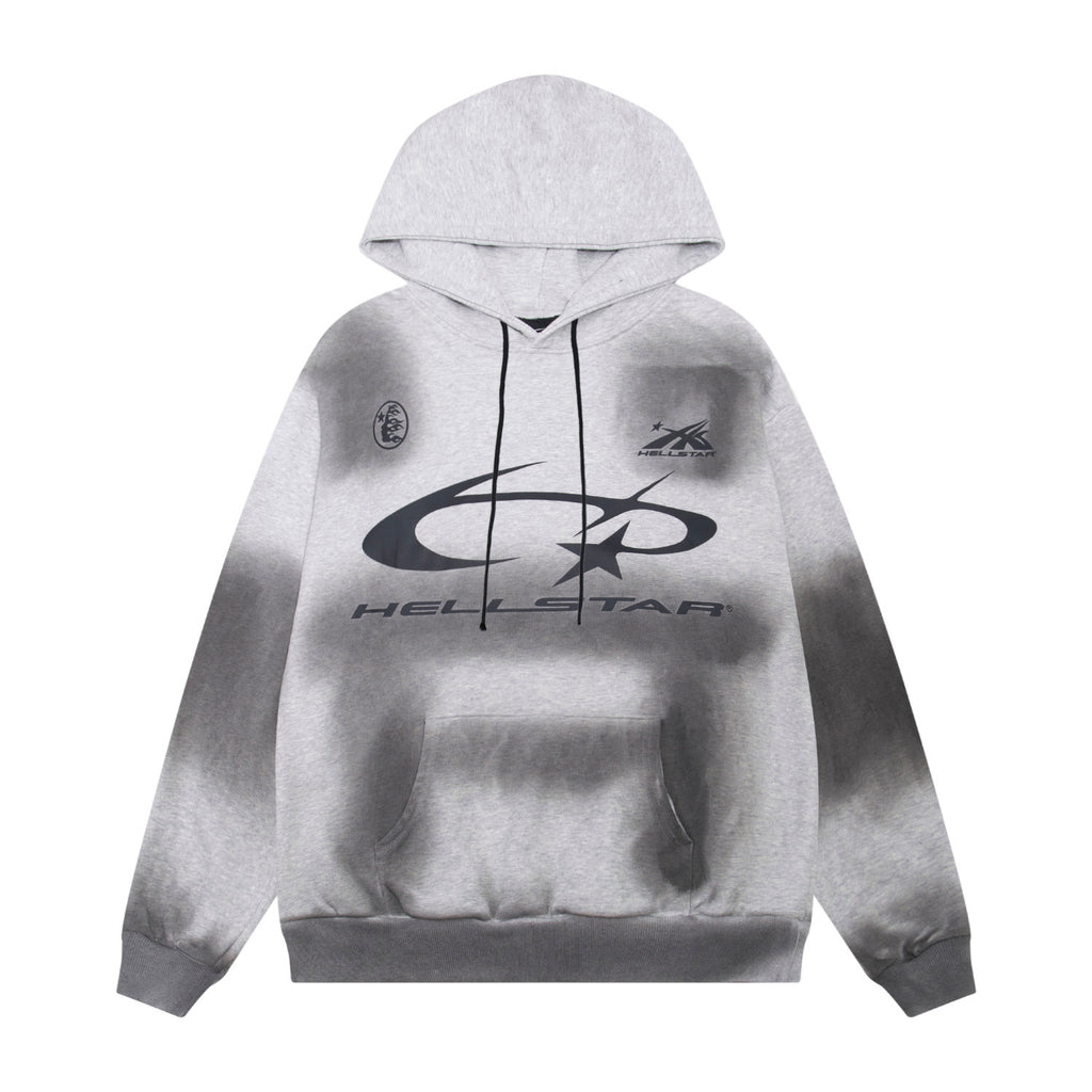 Hoodie Hellstar Athletics "Abstract Wing"  (White Edition)