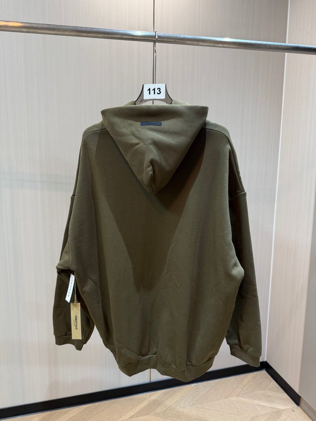 Hoodie Essentials Fear of God - Olive / Khaki