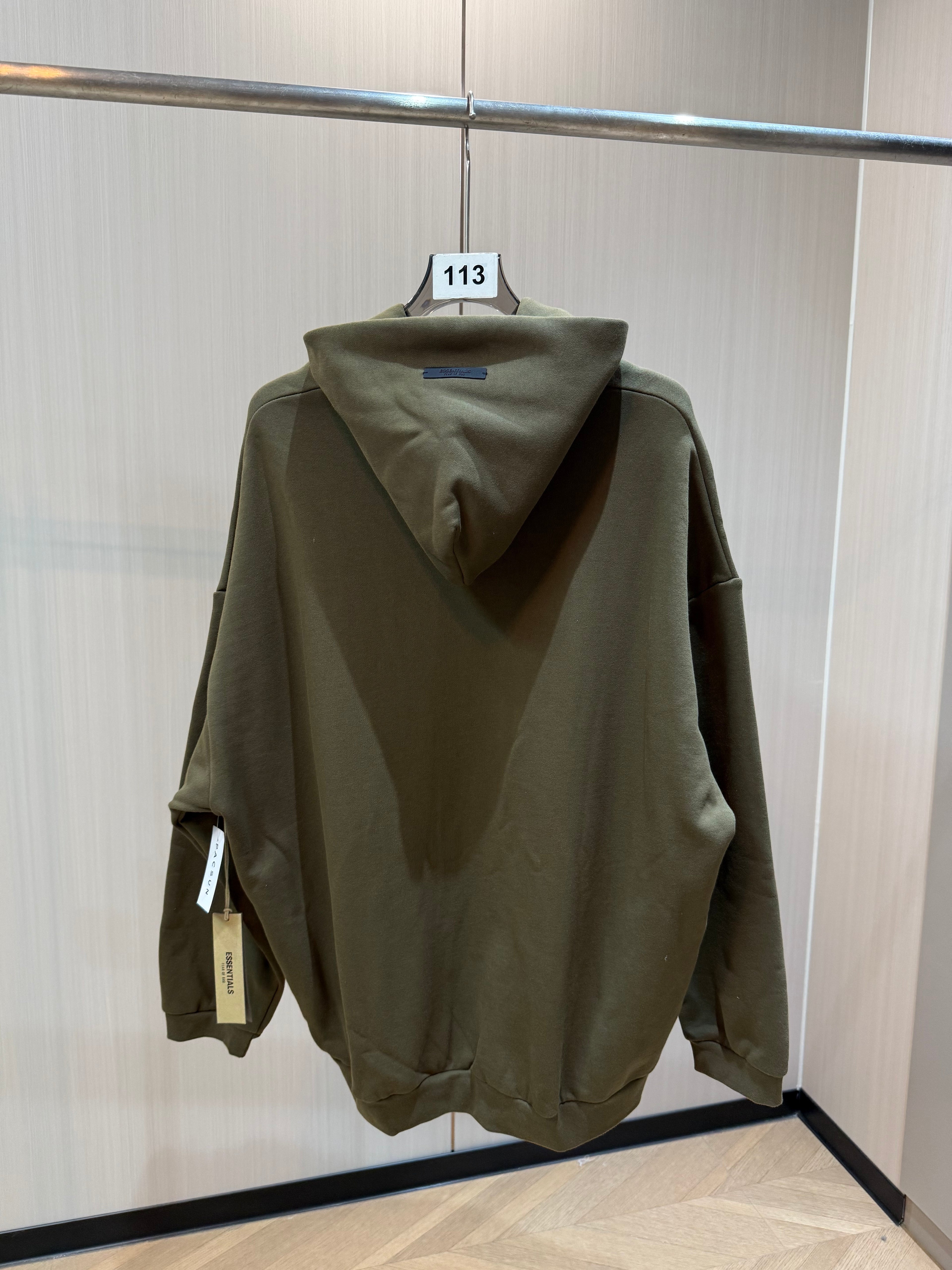 Hoodie Essentials Fear of God - Olive / Khaki