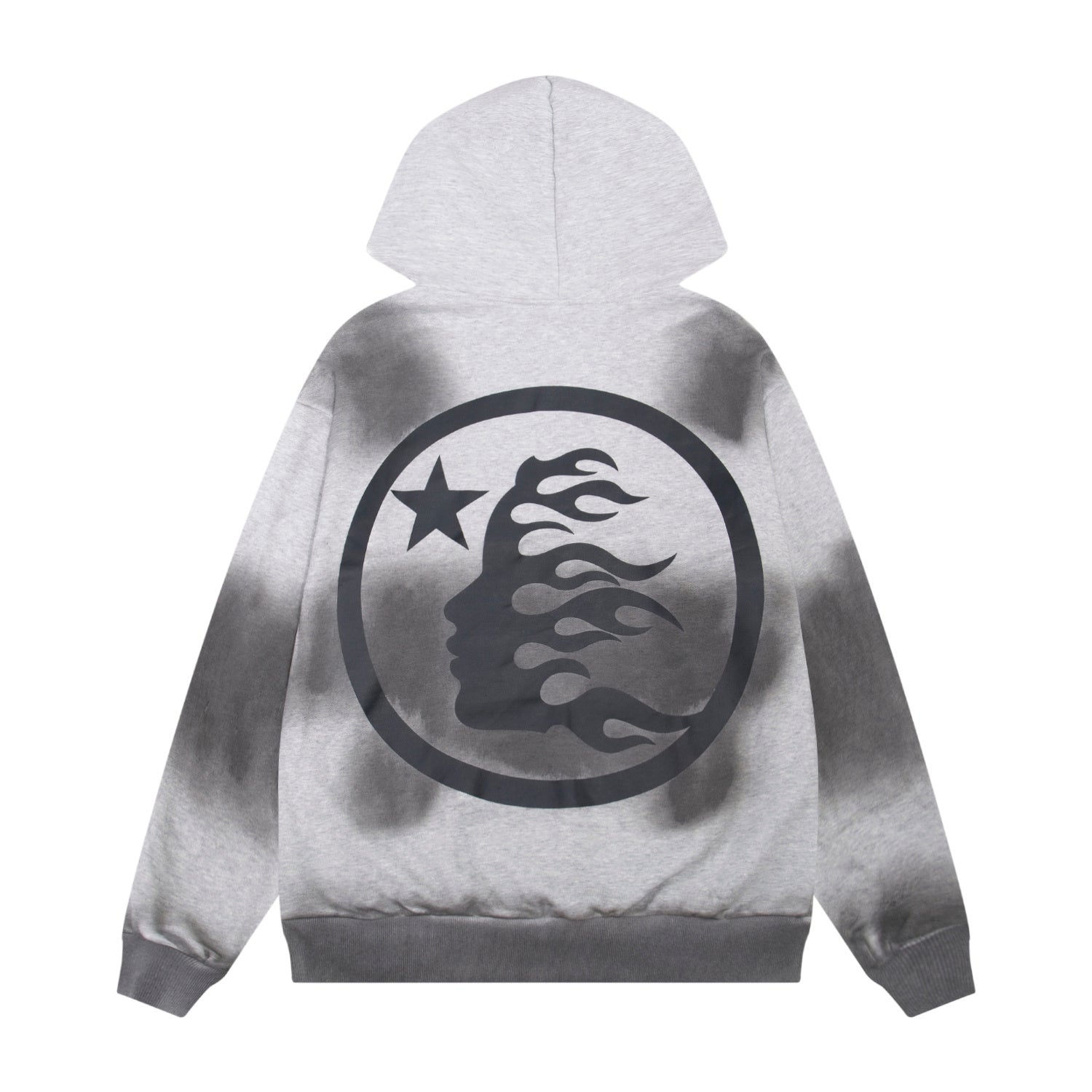 Hoodie Hellstar Athletics "Abstract Wing"  (White Edition)