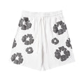 Denim Tears Cotton Wreath Sweatshorts White/Grey
