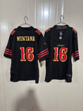 NFL San Francisco 49ers Joe Montana Nike Alternate Lights Out Jersey