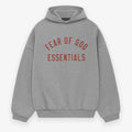 Hoodie Essentials Fear of God - Light Heather Grey