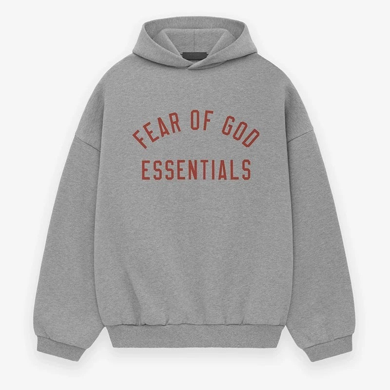Hoodie Essentials Fear of God - Light Heather Grey