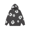 Hoodie Denim Tears Cotton Wreath (Dark Grey / Anthracite)