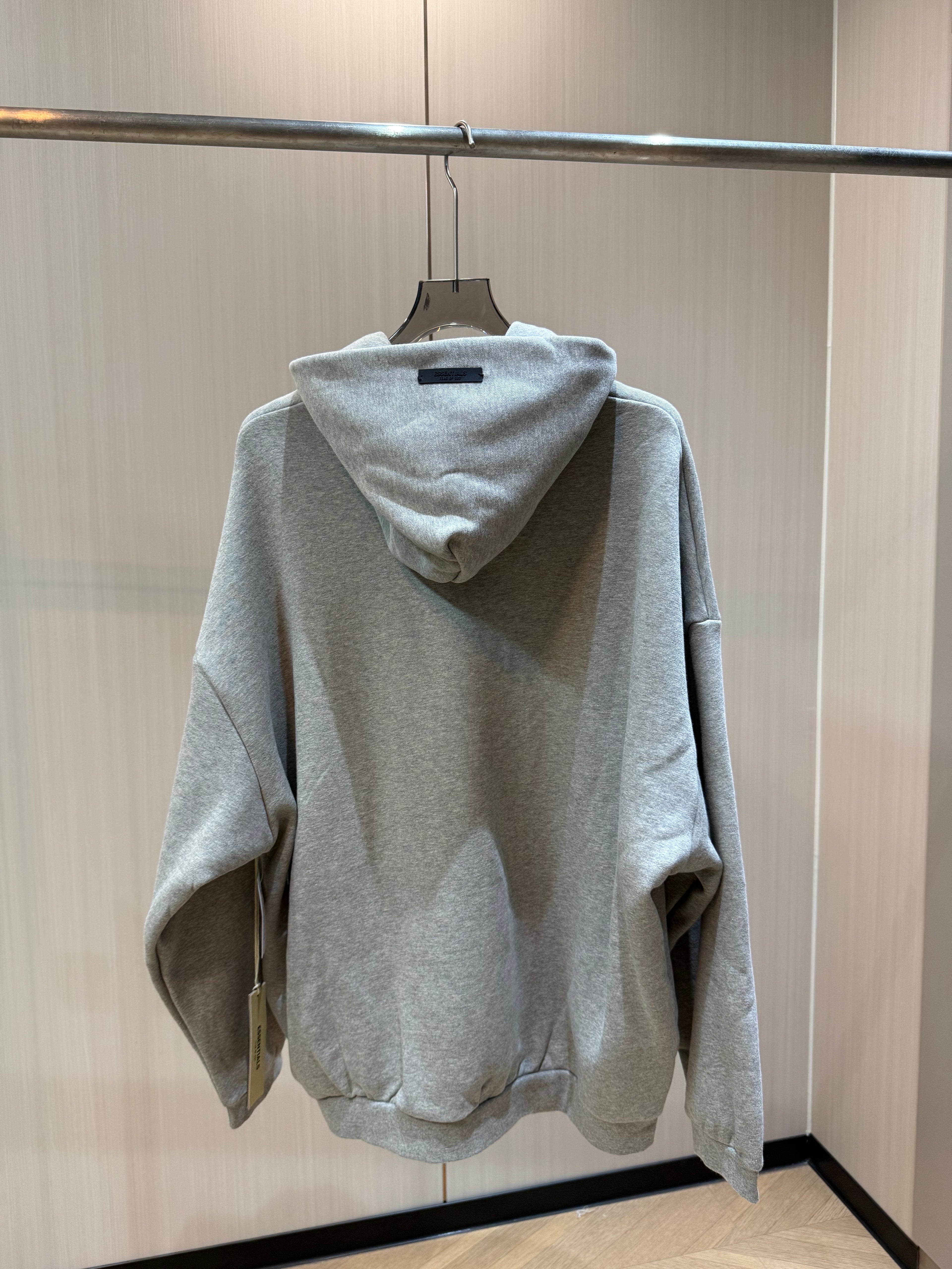 Hoodie Essentials Fear of God - Light Heather Grey