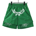 Shorts Sp5der Green Mesh