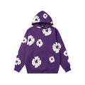 Hoodie Denim Tears Cotton Wreath (Purple)